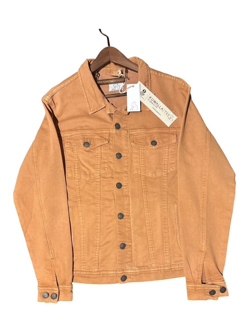 Kuwalla Tee Men's Lightweight Tan Shirt Jacket